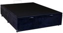 Ver imagem 2 de Cama Báu Box Base Blindado Casal Suede Preto