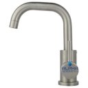 Ver imagem 4 de Torneira Monocomando Misturador Tubo 90º Baixa Escovado 1018