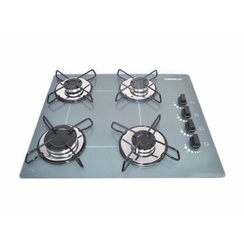 Cooktop 4 Bocas Ultra Chama - Prata