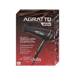 Secador de Cabelo 1900w 127v Della Sc01 Preto Agratto - 9