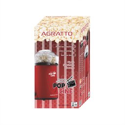 Pipoqueira Elétrica sem Óleo Pop Cine Vermelha Agratto 220V - 7