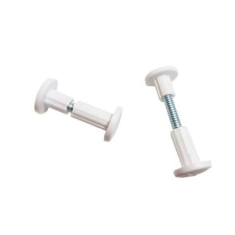 Parafuso de União Haste 17 mm Branco 100 Unidades Star Plast