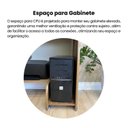 Ver mais imagens de Mesa para Computador Escrivaninha Pixel 100% MDF 69cm Pinho Marrom