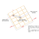 Ver imagem 5 de Piso Box De Banheiro 85x85 - Trailer, Motorhome E Residência