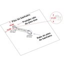 Ver imagem 4 de Piso Box De Banheiro 85x85 - Trailer, Motorhome E Residência