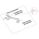 Ver imagem 4 de Piso Box De Banheiro 100x100 Trailer, Motorhome E Residência