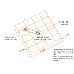 Piso Box De Banheiro 100x100 Trailer, Motorhome E Residência - 5