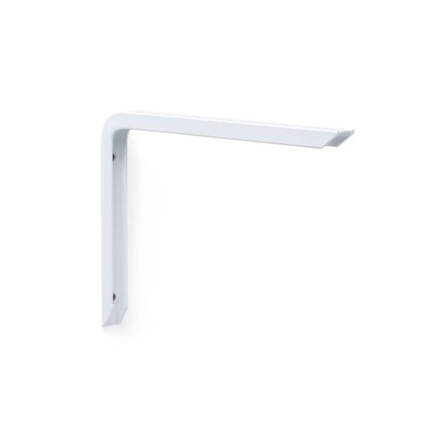 Kit 10X Suporte de Alumínio 30 cm Branco