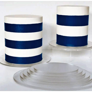 Kit com 8 Discos P/ Quinar de Bolo 11cm,16c,21cm e 26cm.