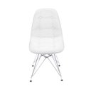 Ver imagem 2 de Cadeira Eames Botonê Eiffel Branca Base Metal