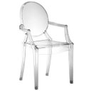 Ver imagem 1 de Cadeira Infantil com Braço Ghost Transparent