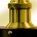 Ver imagem 6 de Kit 3 Arandelas Industrial Nordic Loft Preto com Dourado