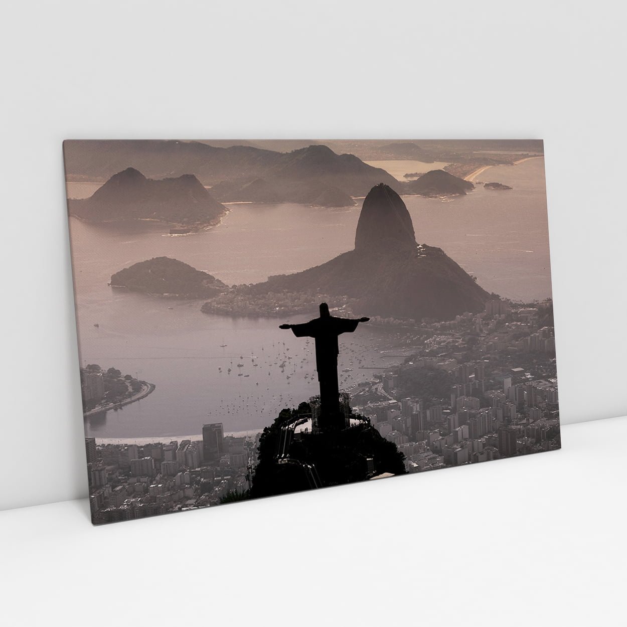 Quadro Cidade do Rio de Janeiro Vista da Cidade Maravilhosa - 1 Tela - 2