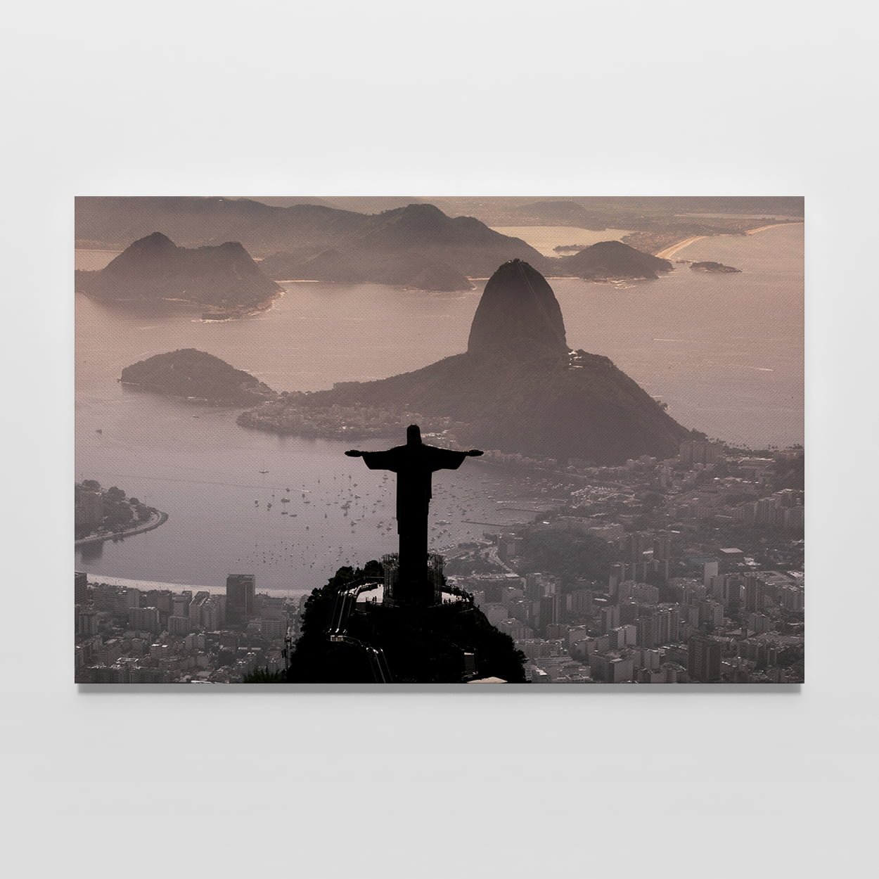 Quadro Cidade do Rio de Janeiro Vista da Cidade Maravilhosa - 1 Tela - 1