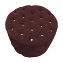 Ver imagem 2 de Puff Decorativo Baú Capitone com Strass Suede Vinho