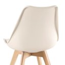 Ver imagem 6 de Kit 4 Cadeiras Leda - Creme