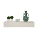 Ver imagem 7 de Aparador Penteadeira Console Suspenso Laqueado Off White