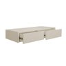 Aparador Penteadeira Console Suspenso Laqueado Off White - 3