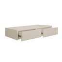 Ver imagem 3 de Aparador Penteadeira Console Suspenso Laqueado Off White