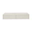 Ver imagem 4 de Aparador Penteadeira Console Suspenso Laqueado Off White