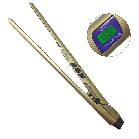 Prancha de Cabelo Profissional Chapinha Placa Nano Titanio Slim Coiffeur Cabeleireiro