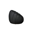 Ver imagem 3 de Kit Poltrona Decorativa C/ Puff + Almofada Concha Veludo Preto - Londrilar