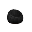 Ver imagem 4 de Kit Poltrona Decorativa C/ Puff + Almofada Concha Veludo Preto - Londrilar
