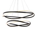 Ver imagem 1 de Lustre Pendente Nordecor Euni Odi 2877 Preto Led Bivolt