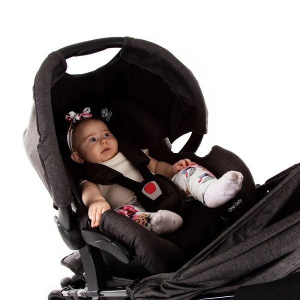 Carrinho para bebê Travel System Skill Trio Black Denin - Safety 1st - 8