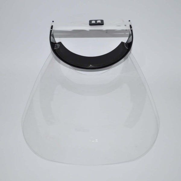 Máscara de Proteção Facial Face Shield com Detalhe Preto - 3