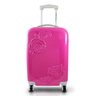 Mala de Viagem 360 Graus Flor com Relevo Pink Jacki Design - 1