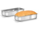 Ver imagem 2 de Kit 05 Assadeiras Pão e Bolo N01,02,03,04 Retangular
