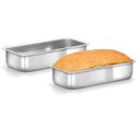 Ver imagem 2 de Kit 05 Assadeiras Pão e Bolo N01,02,03,04 Retangular