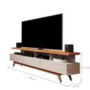 Ver imagem 3 de Rack Yara para TV 55 Polegadas Off White Nature