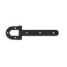 Dobradiça Ferradura N-4 35cm Forsul para Portão, Porteira e Porta Preta - 1
