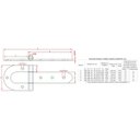 Ver imagem 2 de Dobradiça Ferradura N-6 45cm Forsul para Portão, Porteira e Porta Preta