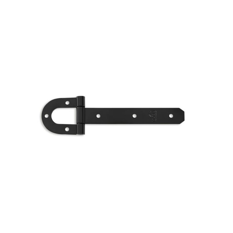 Dobradiça Ferradura N-6 45cm Forsul para Portão, Porteira e Porta Preta Dobradiça Ferradura N-6 45cm Forsul para Portão, Porteira e Porta Preta