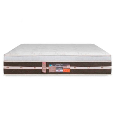 Colchão King Castor Size Mola Silver Star Tecnopedic Air One Face 1,93 X 2,03 X 0,32