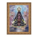 Ver imagem 1 de Quadro Nossa Senhora Aparecida 40x50 Moldura Vidro Qualidade