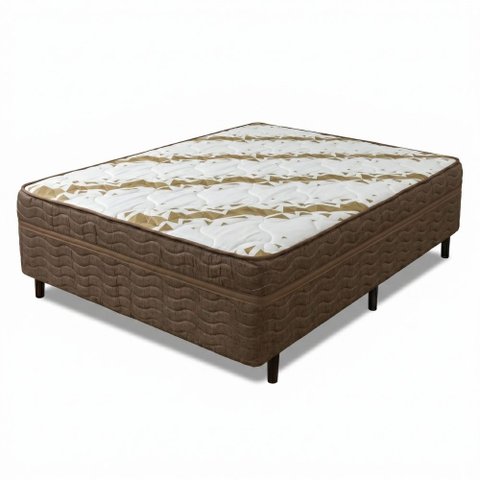 Cama Box Conjugada Casal Ortopédica Sleep Prime 138x188x49cm