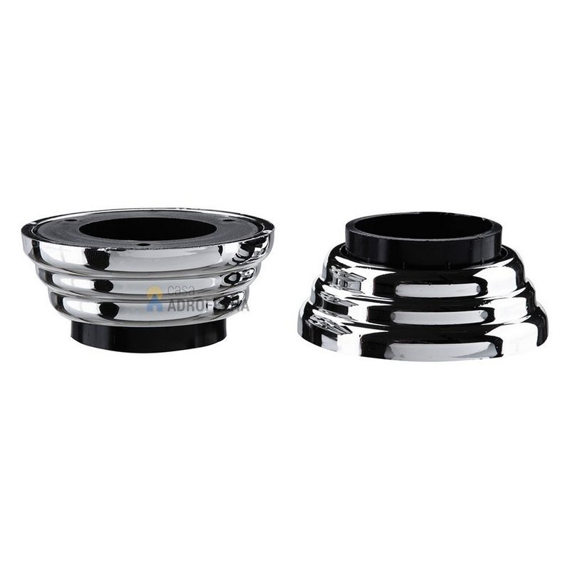 Conjunto 2 Acabamentos para Tubo 2" Cromado - 1