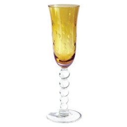 Conjunto Taças de Champagne em Vidro Cristalino - 1