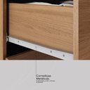 Ver imagem 6 de Guarda Roupa Ravel Quarto com 3 Portas e 2 Gavetas Espelho Amendola/off White