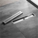Ver imagem 3 de Ralo Linear 30cm Inox Banheiro Lavabo Area Externa Anti Odor Anti Inseto Quintal Piscina Resistente