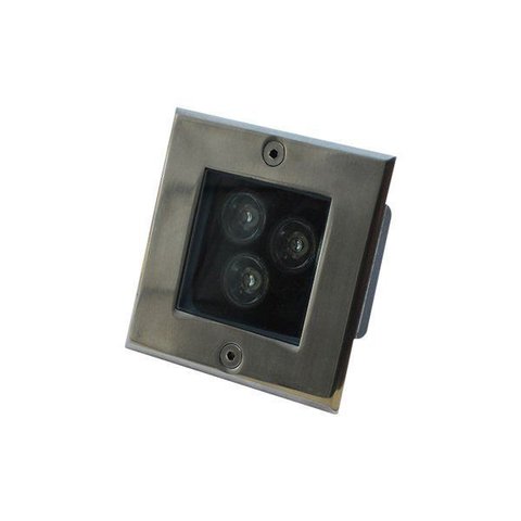 Embutido de Solo Quadrado Led 3w - 3000k