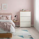 Ver imagem 1 de Sapateira com 3 Portas – Guarda Sapatos Organizador para Quarto Off White com Cinamomo