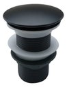 Ver imagem 1 de Válvula Click Metal Preta Para Banheiros E Lavabos 1.1/4