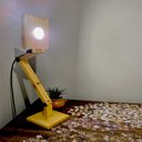 Ver imagem 4 de Luminária Articulada em Madeira Pinus