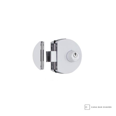 Fechadura 3f para Vidro/vidro Vitrine3071