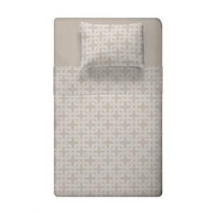 Jogo de Cama Solteiro 100% Algodão 200 Fios Fiori - 7755